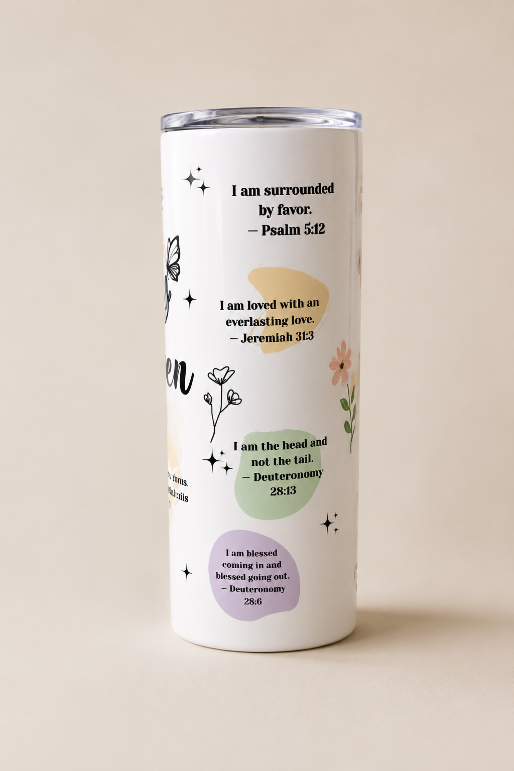 Daily Reminder Faith Tumbler
