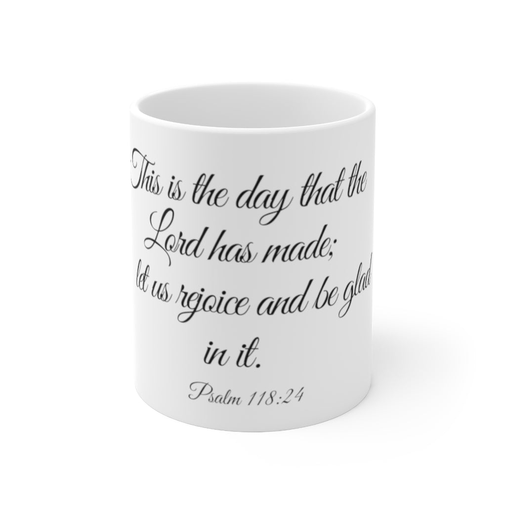 Psalm 118 Ceramic Mug