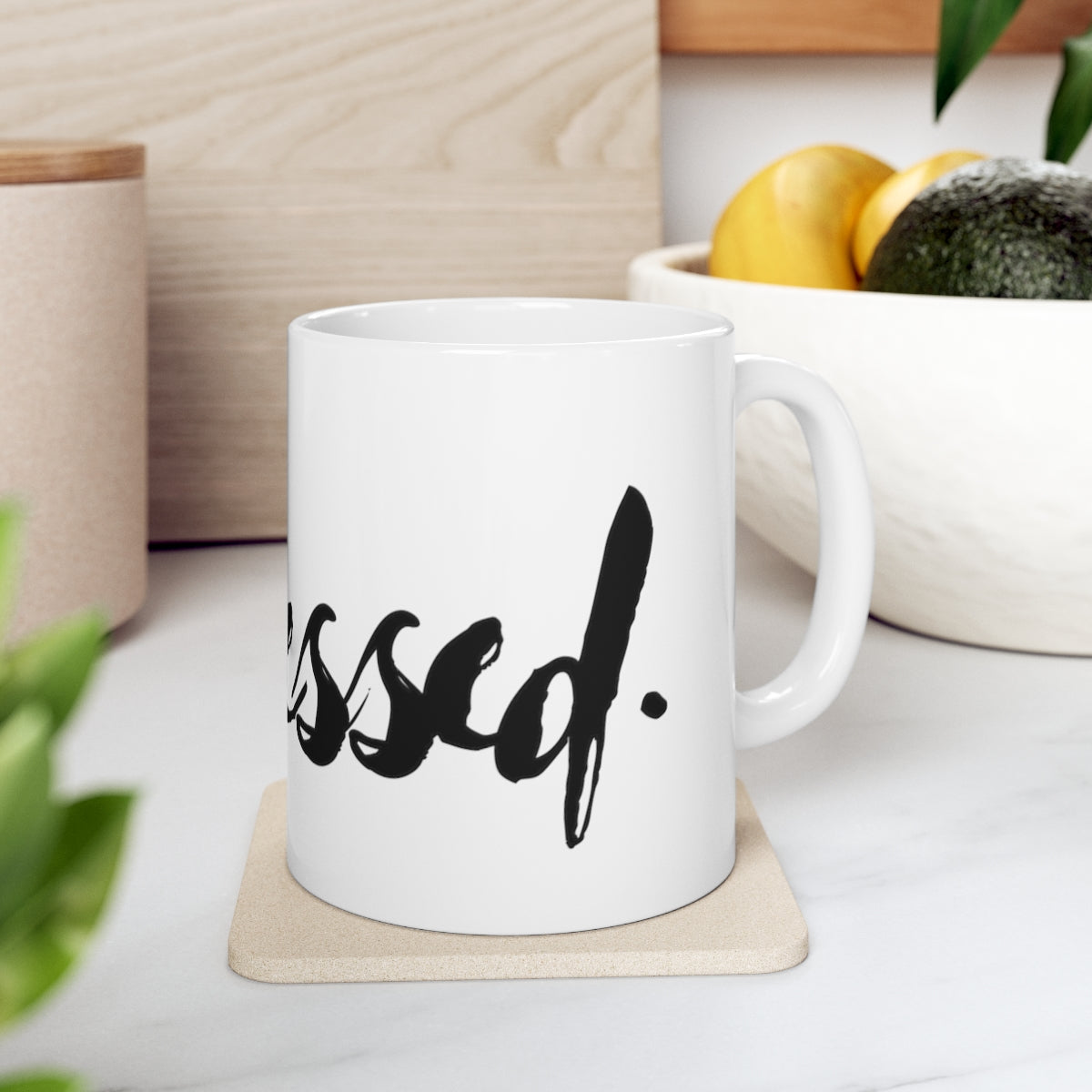 White Ceramic Mug